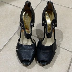 Michael Kors black sexy high heels